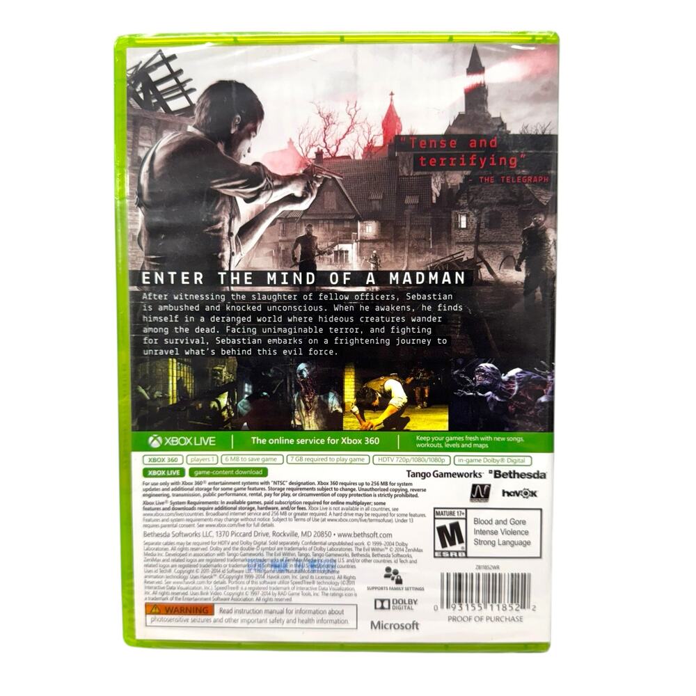 Evil Within (Microsoft Xbox 360, 2014) - Picture 2 of 3